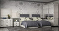 Roma Light Youth Bedroom - Wooden Counter - F202