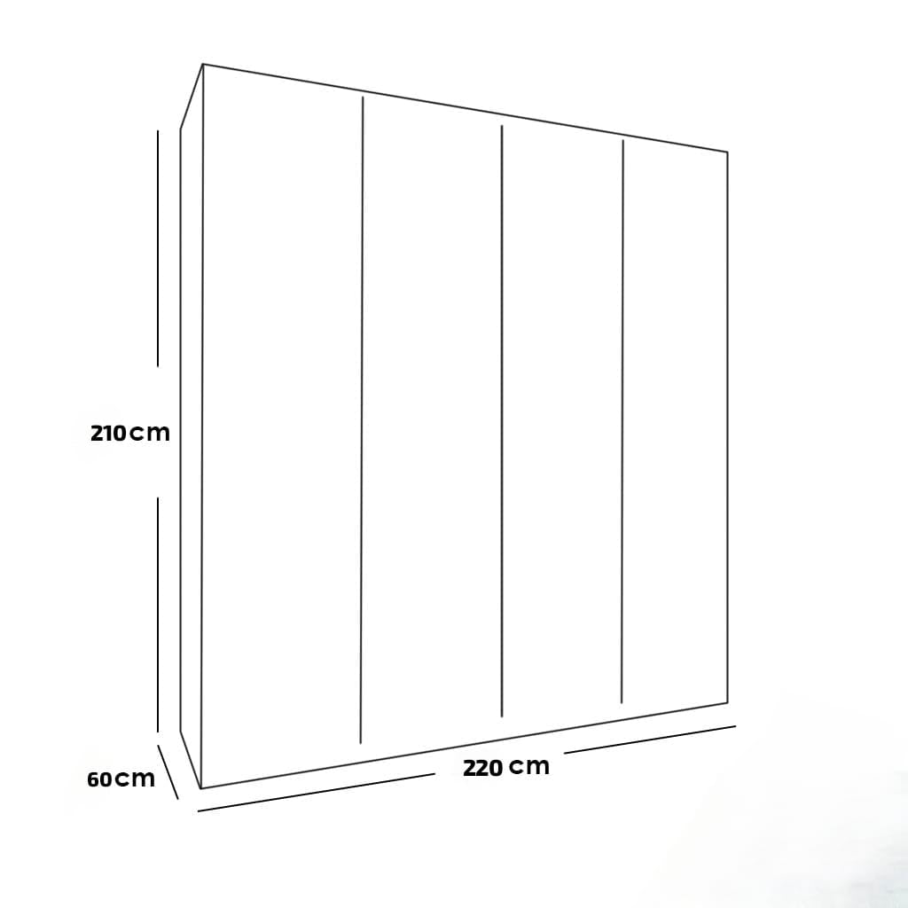 دولاب الترا مودرن كونتر  - واجهة زجاجية مضيئة - B1002