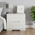 Wood White Commode - Combining the luxury of wood with the tranquility of white - NQ802