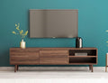 TV stand 180 x 40cm - Spanish MDF wood  - P701